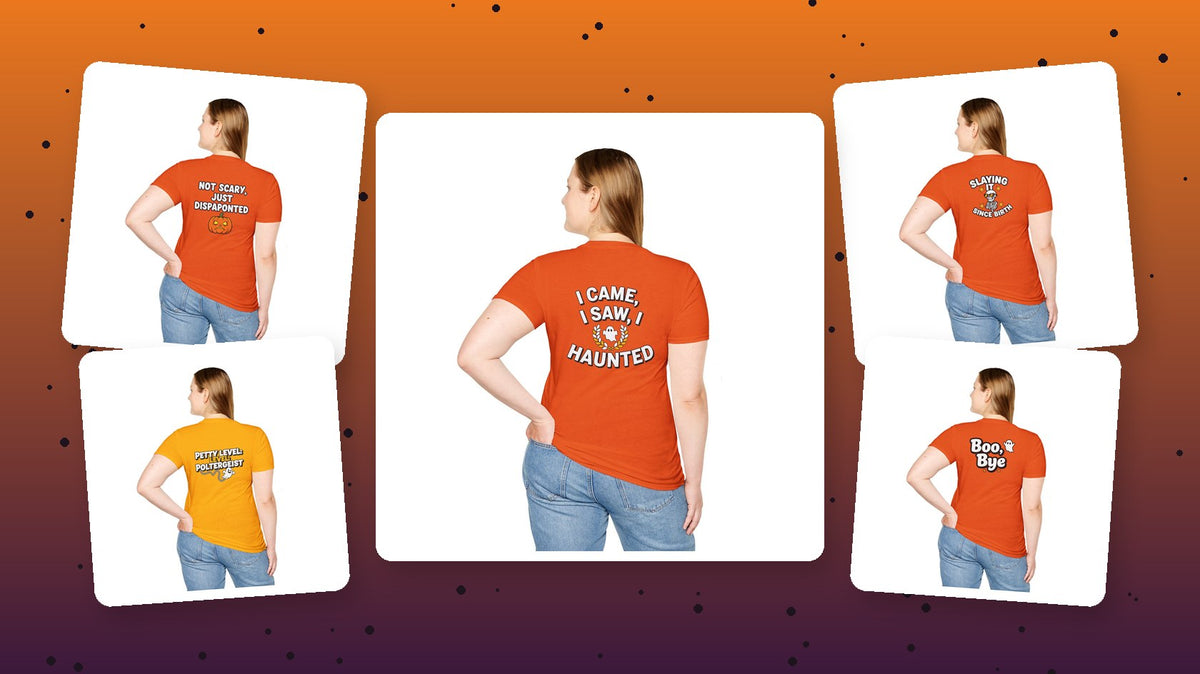 Sarcastic dark humor Halloween shirts for adults