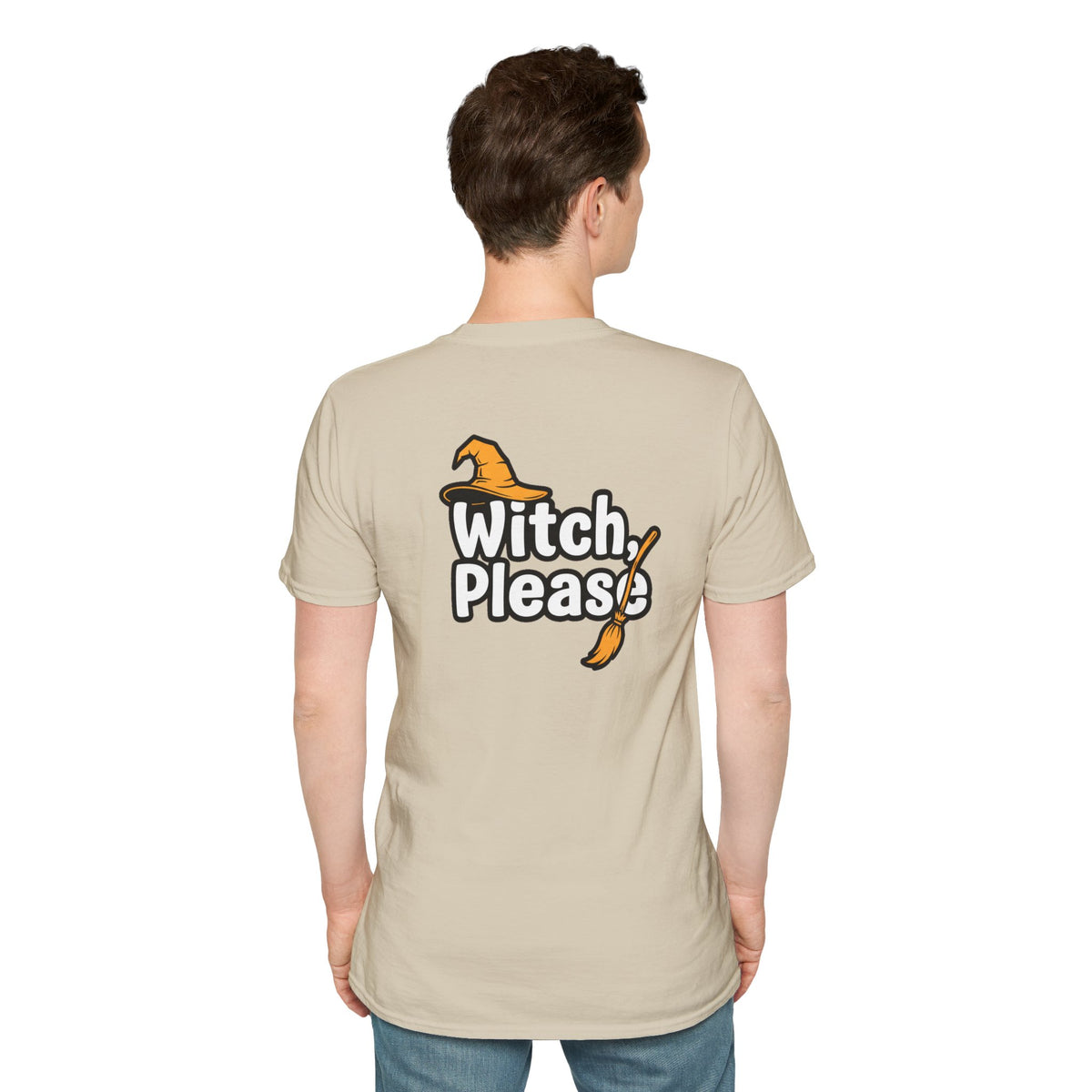 Dark Humor Halloween Shirt Witch Please Funny Sarcastic Witchy Unisex Softstyle Tee Adult Halloween Gift