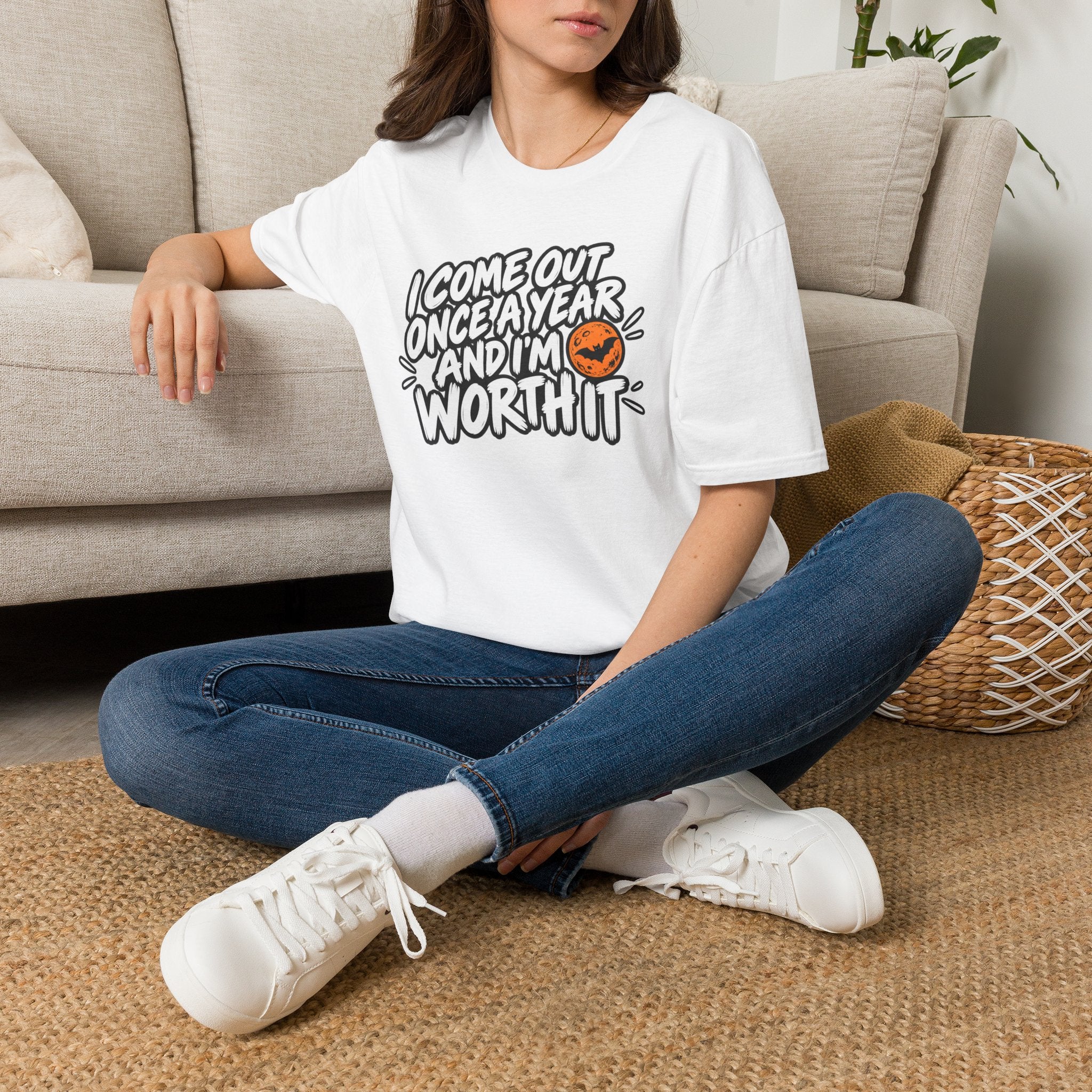 I Come Out Once a Year and I'm Worth It funny Halloween shirt