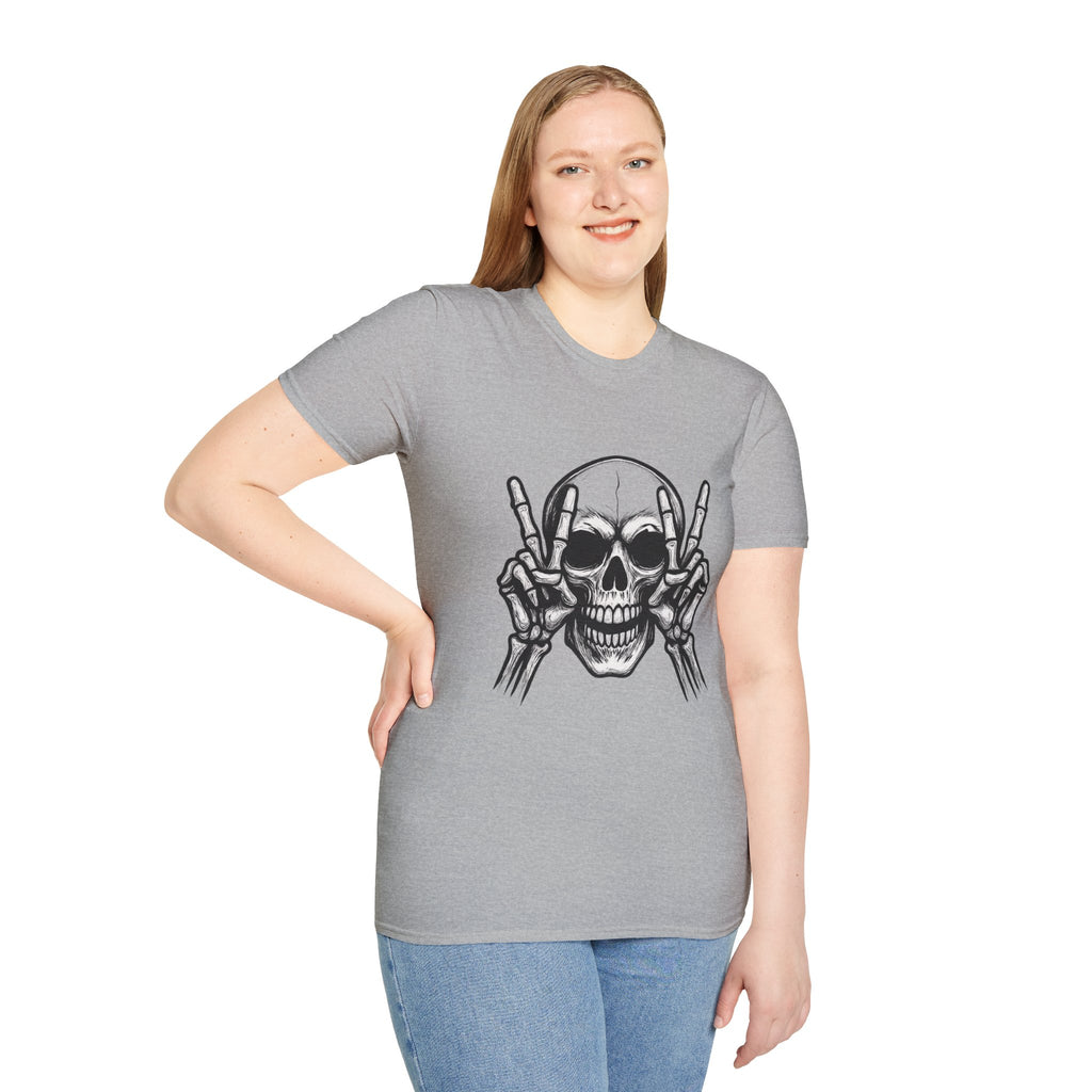 Mens Skull T-shirt Graphic Tees Skeleton Apparel Clothing Skulls Accessories Best Gift