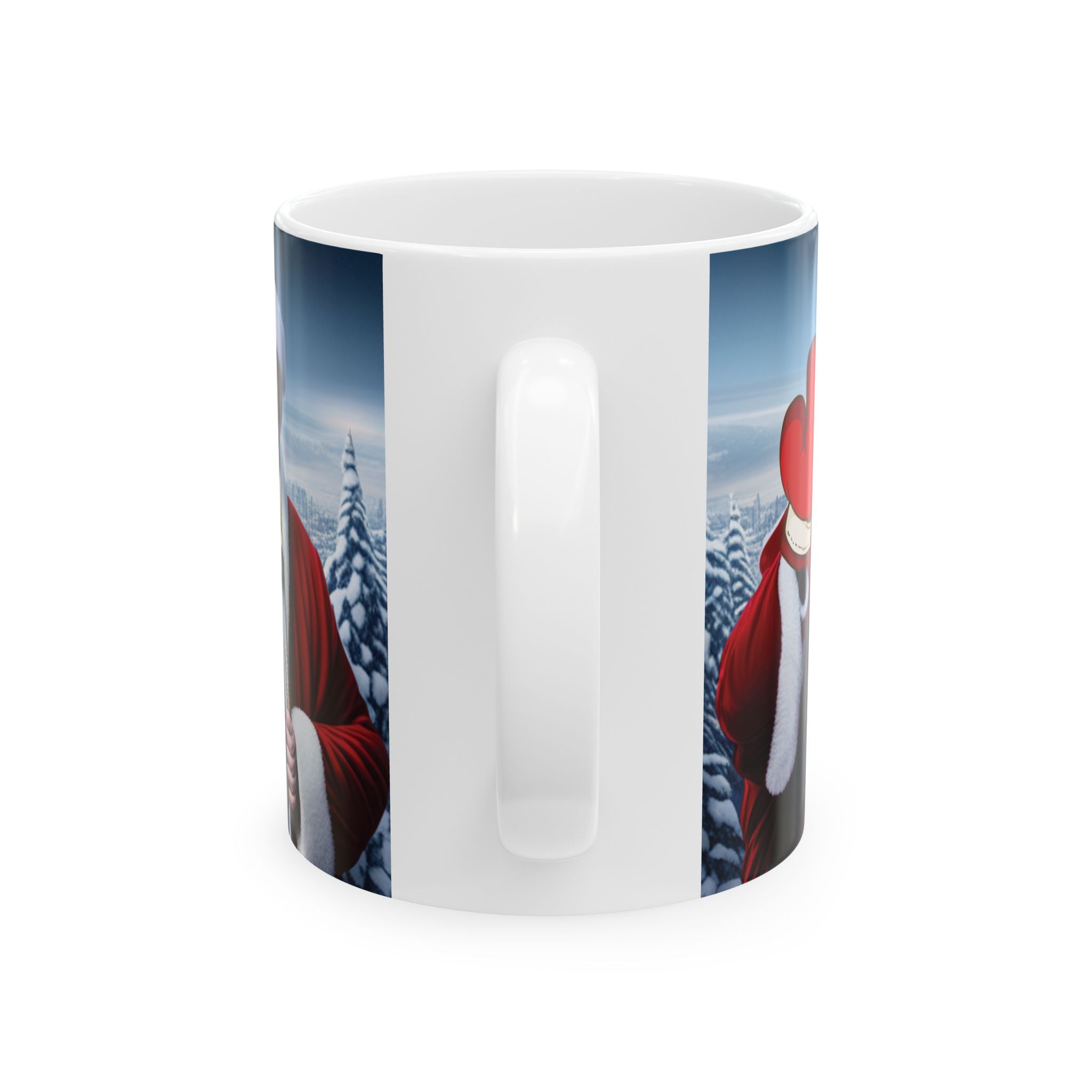 Donald Trump Secret Santa Funny Gift Coffee Tea Mug 2026 Cup Boxer Christmas Mug
