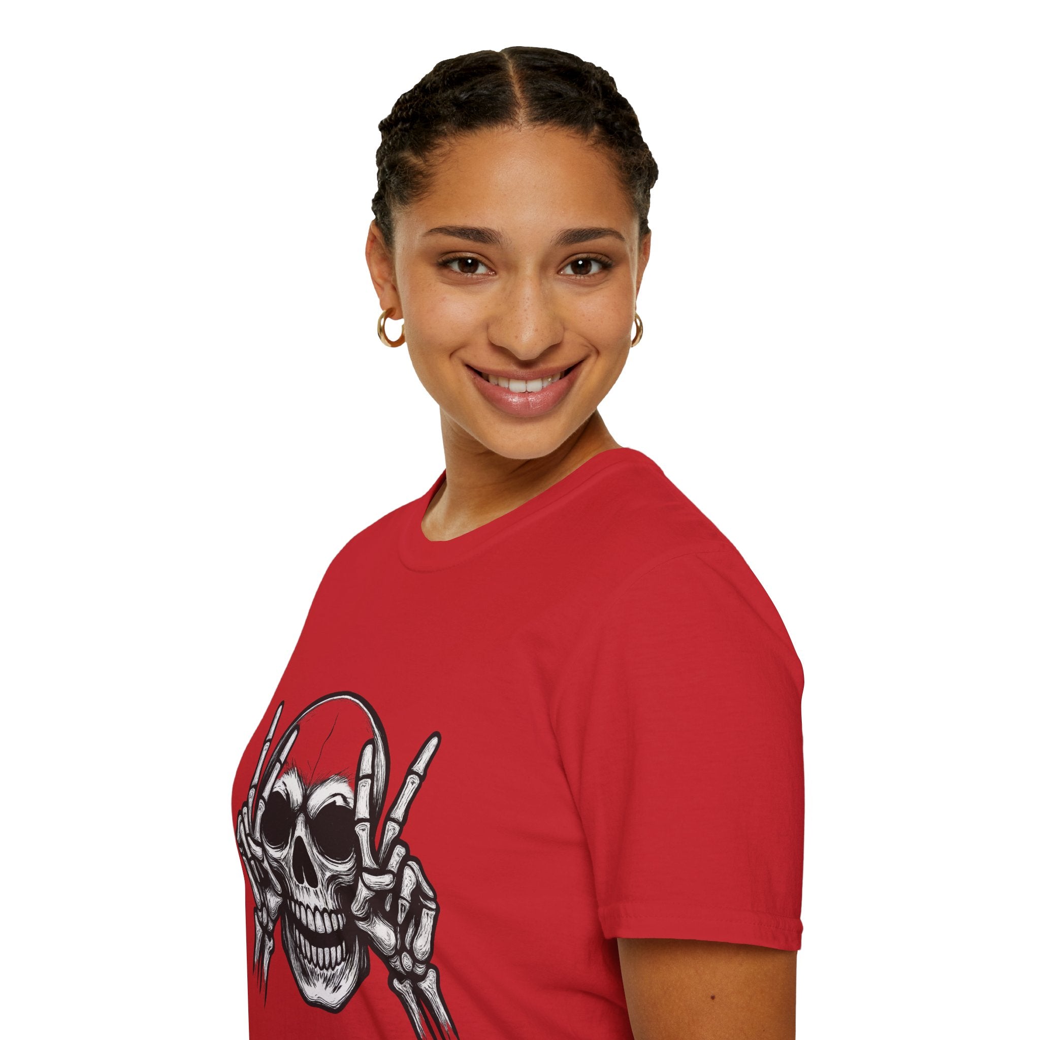 Mens Skull T-shirt Graphic Tees Skeleton Apparel Clothing Skulls Accessories Best Gift