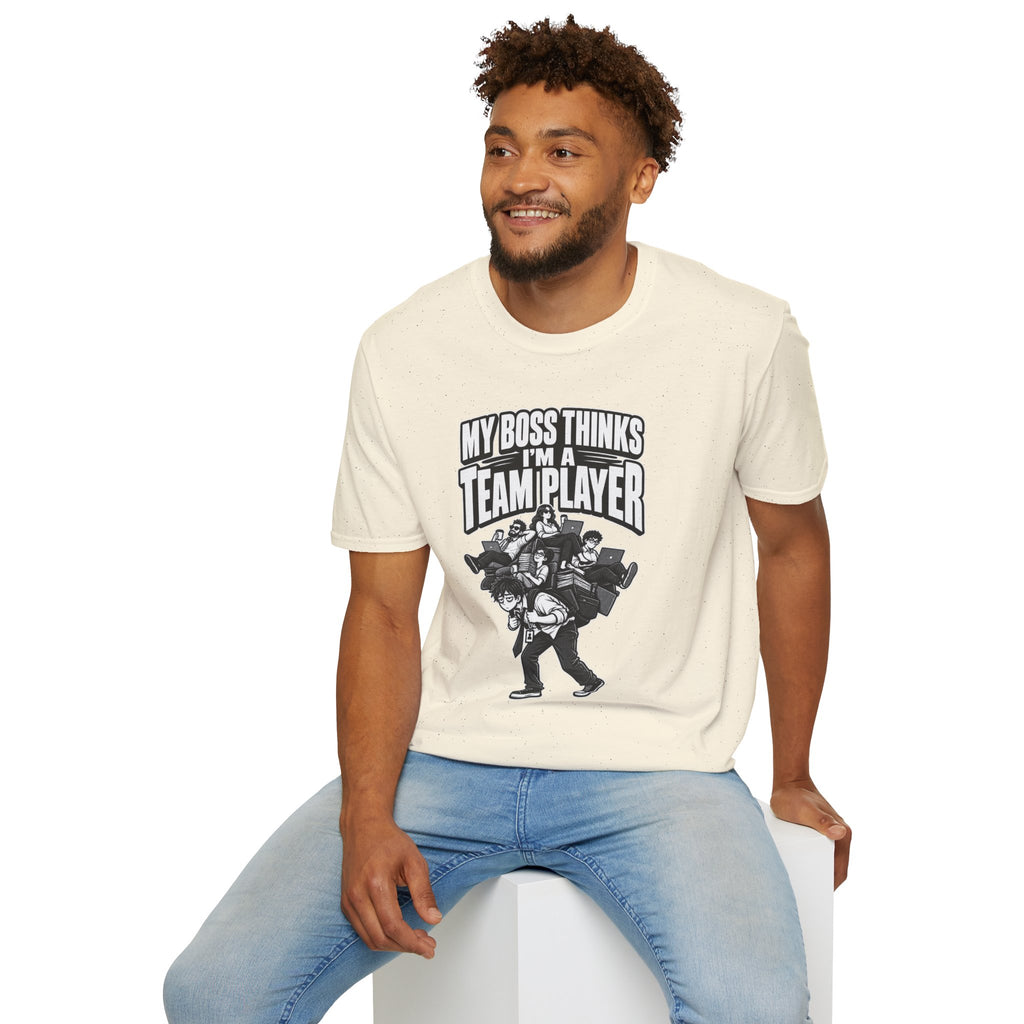 Funny Dark Humor Tshirt — Funny Office Tshirt Dark Humor Graphic Tee Unique Coworker Gift TEAM PLAYER Shirt
