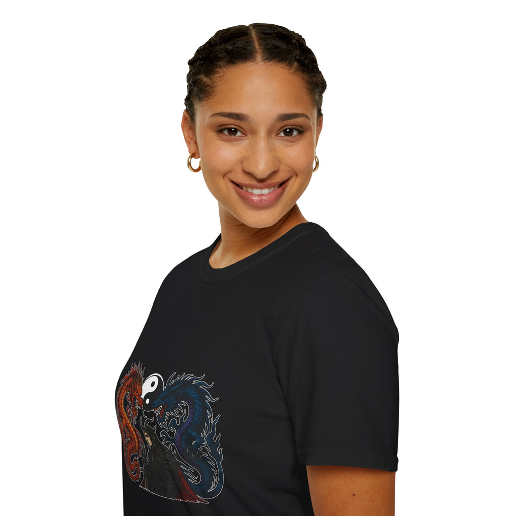 Dragon T-shirt Men Women Graphic Tee Clothing Apparel Chinese Dagon Symbol Gift