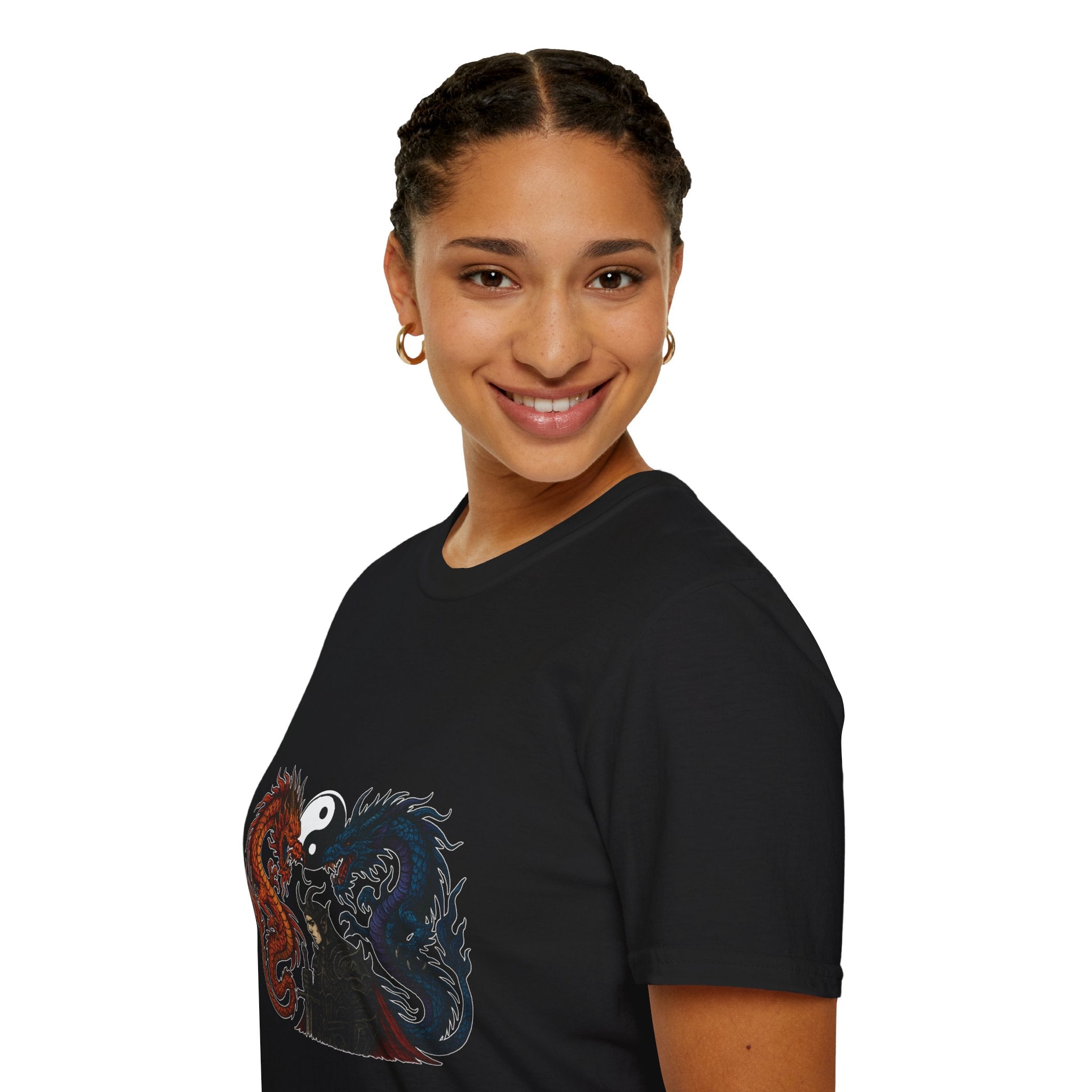 Dragon T-shirt Men Women Graphic Tee Clothing Apparel Chinese Dagon Symbol Gift