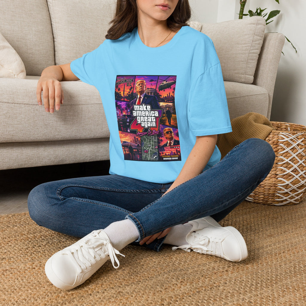 Funny Trump Make America Great Again T-Shirt Patriotic Political Trump Artwork