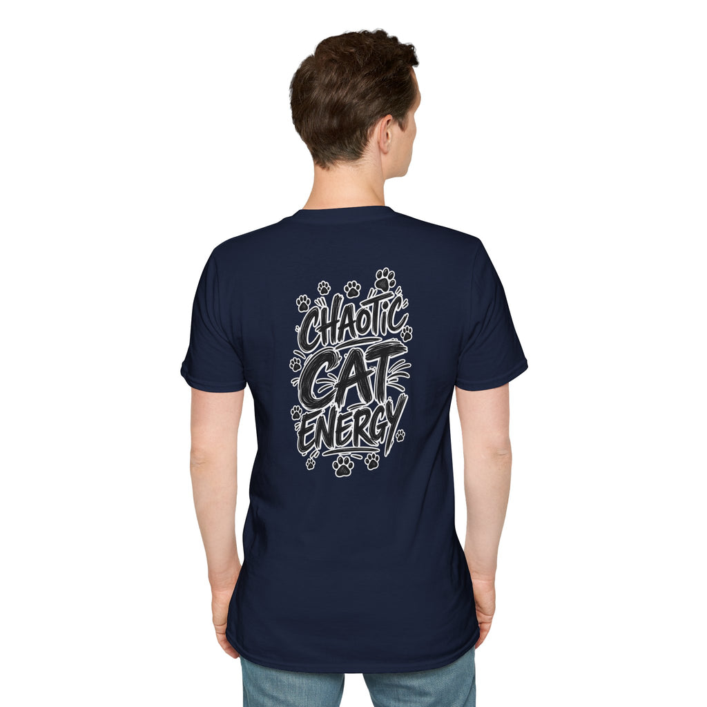 Funny Cat Shirt Chaotic Cat Energy Sarcastic Cat Lover Graphic Tee Cat Lover Graphic Tee Dark Humor Tee Unique Gift Funny Tshirt