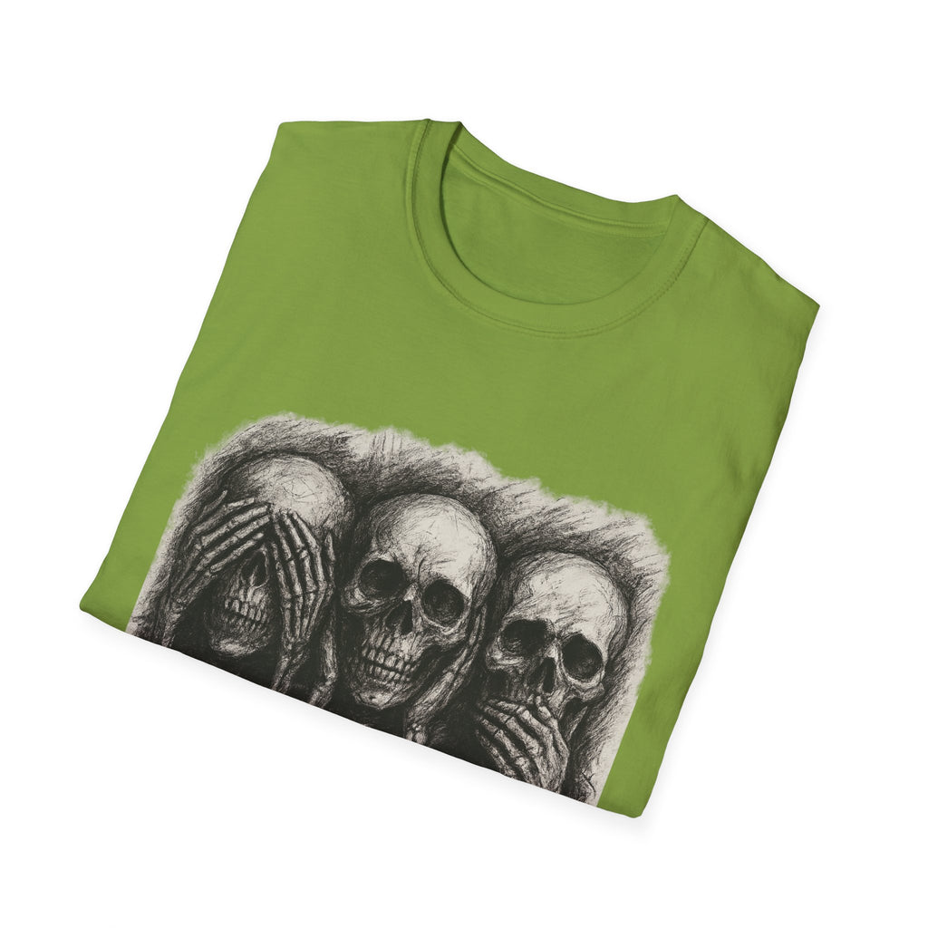 Mens Skull T-shirt Graphic Tees Skeleton Apparel Clothing Skulls Accessories Best Gift