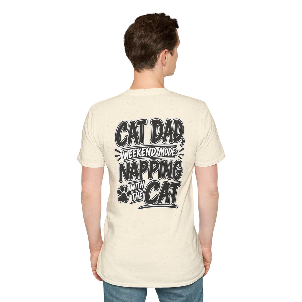 Cat Dad Shirt Pet Lover Tshirt Funny Cat Lover Graphic Tee Dark Humor Tee Unique Gift Funny Tshirt