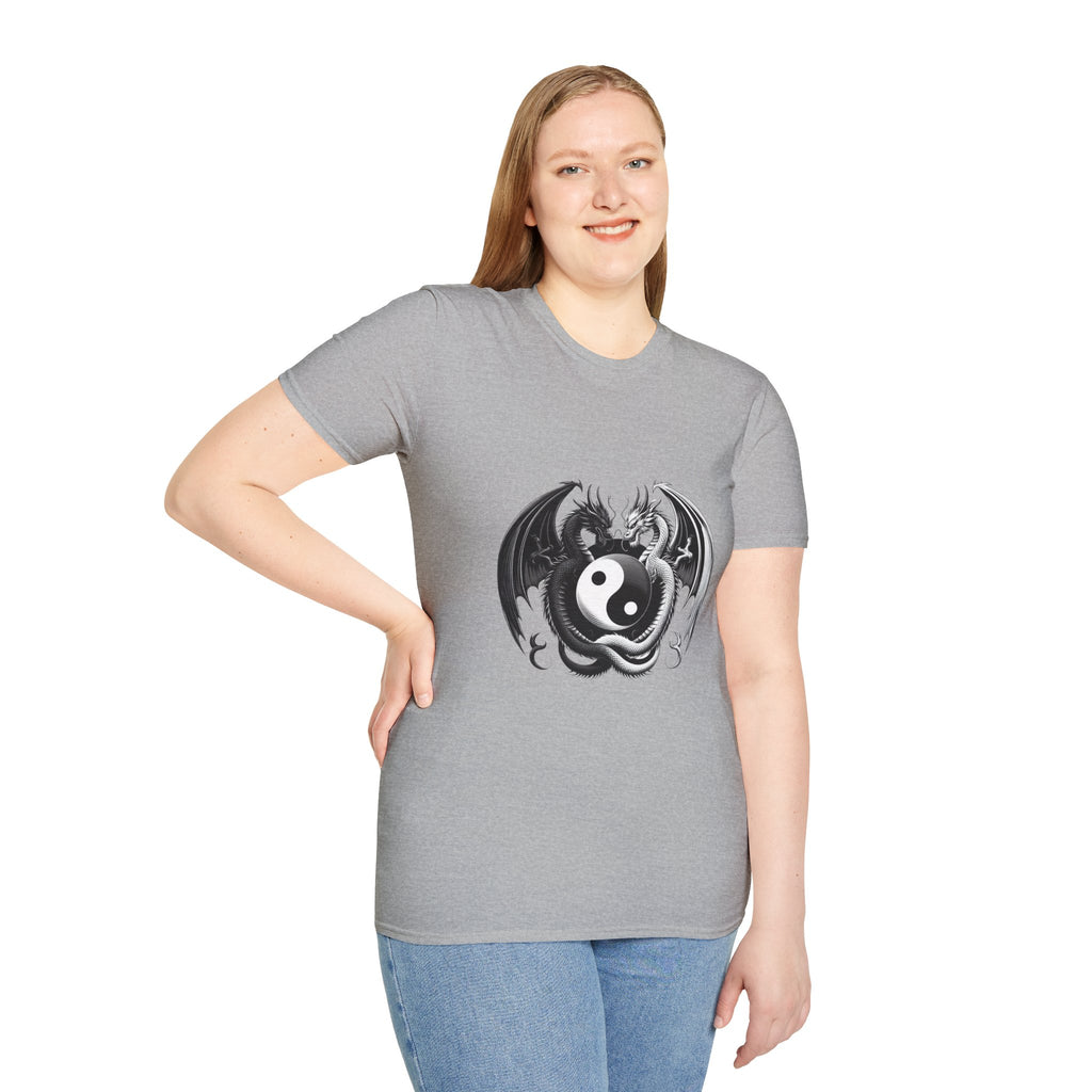 Dragon T-shirt Men Women Graphic Tee Clothing Apparel Chinese Dagon Symbol Gift