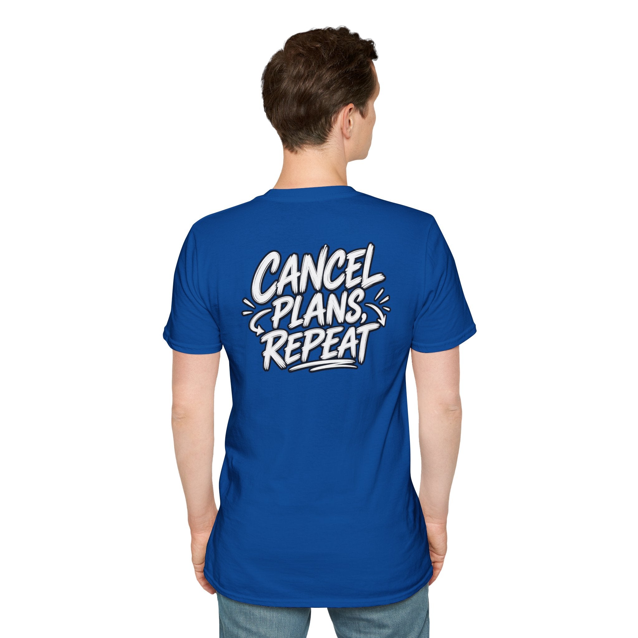 Introvert Shirt Cancel Plans Repeat Funny Dark Humor Sarcastic Graphic Tee Funny Office Tshirt