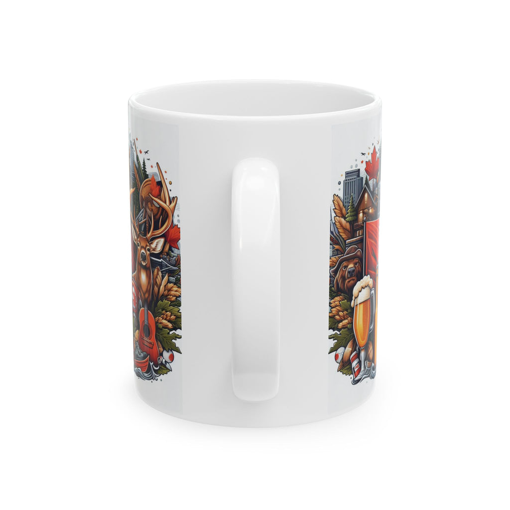 Canada Mug Canadian Flag Attributes Ceramic Tea Coffee Cup Unique Gift Tourist