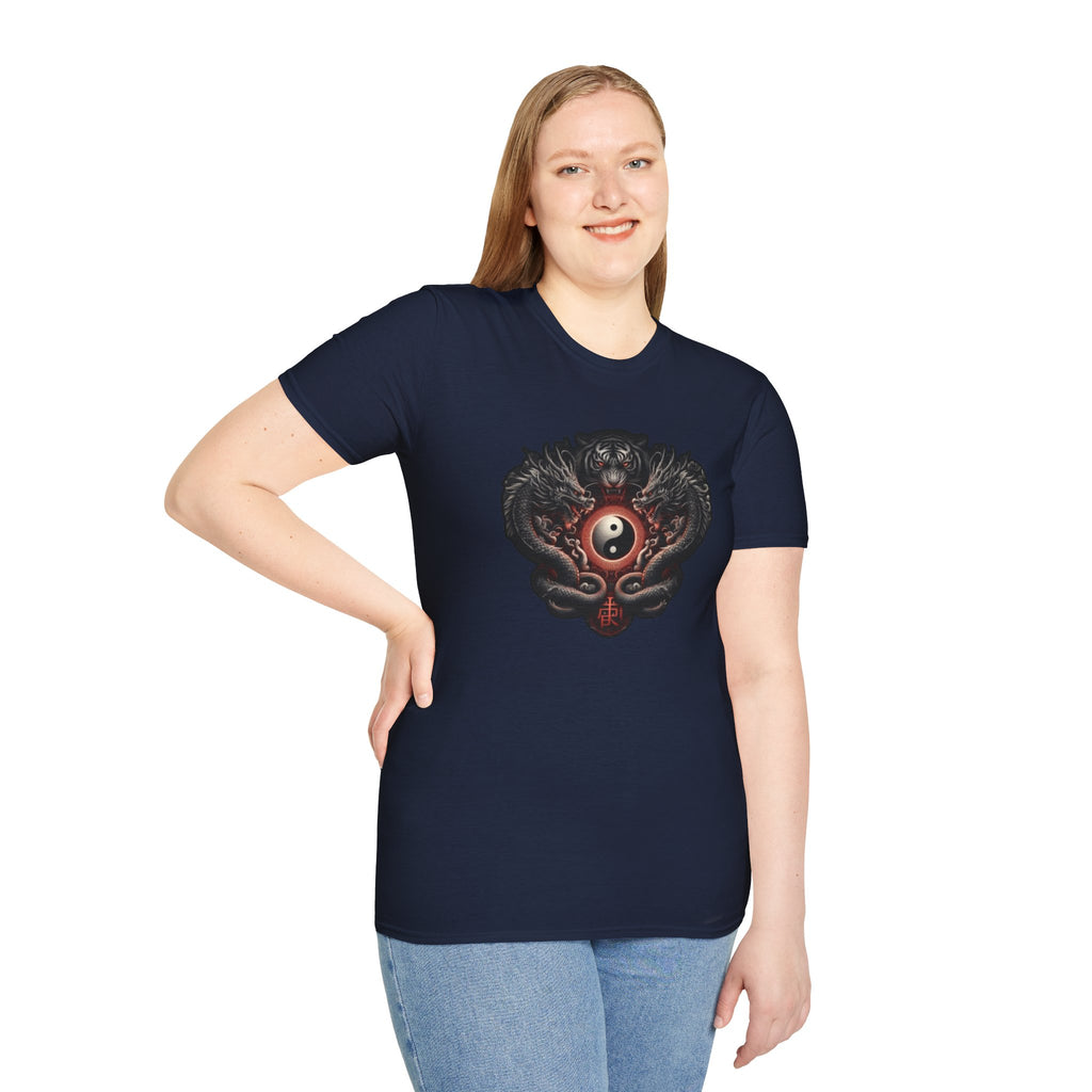 Dragon T-shirt Men Women Graphic Tee Clothing Apparel Chinese Dagon Symbol Gift