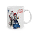 Christmas Mug Funny Santa Claus Mug Snow Maiden Unique Russian Cute Coffee Cup 11oz Best Gift for New Year
