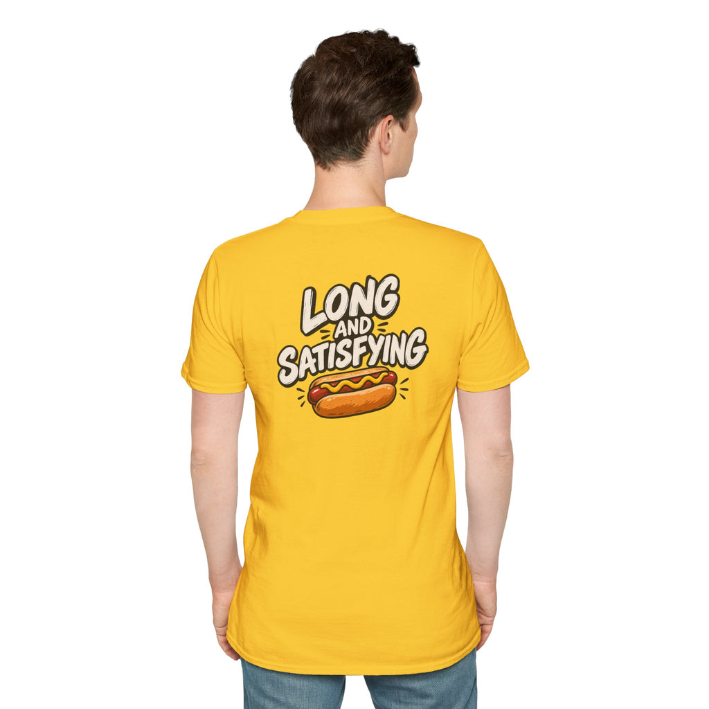 Dark Humor Funny Long and Satisfying Tshirt Tee Unique Gift
