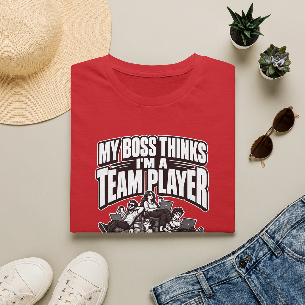 Funny Dark Humor Tshirt — Funny Office Tshirt Dark Humor Graphic Tee Unique Coworker Gift TEAM PLAYER Shirt