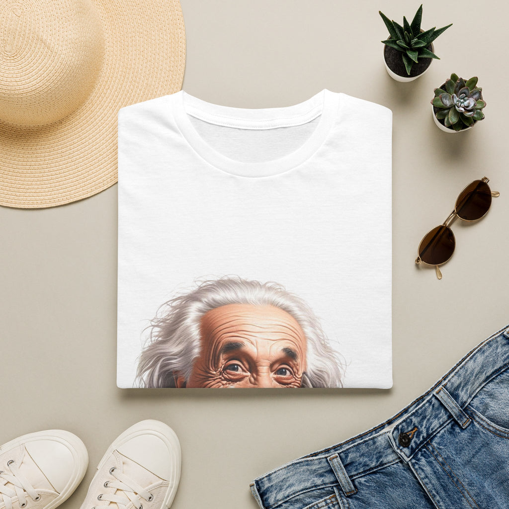 Funny Albert Einstein T-Shirt Unisex Softstyle T-Shirt Cotton Unique Gift German