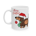 Christmas Mug Cute Dog Mug Unique Shot Love Gift Funny Coffee Cup Holiday Mug
