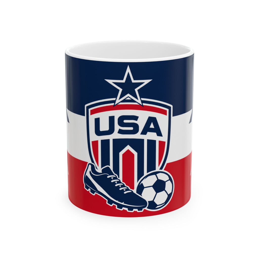 USA Soccer Fan 2026 Coffee Mug American Football Gift Tea Cup Best Funny Mug