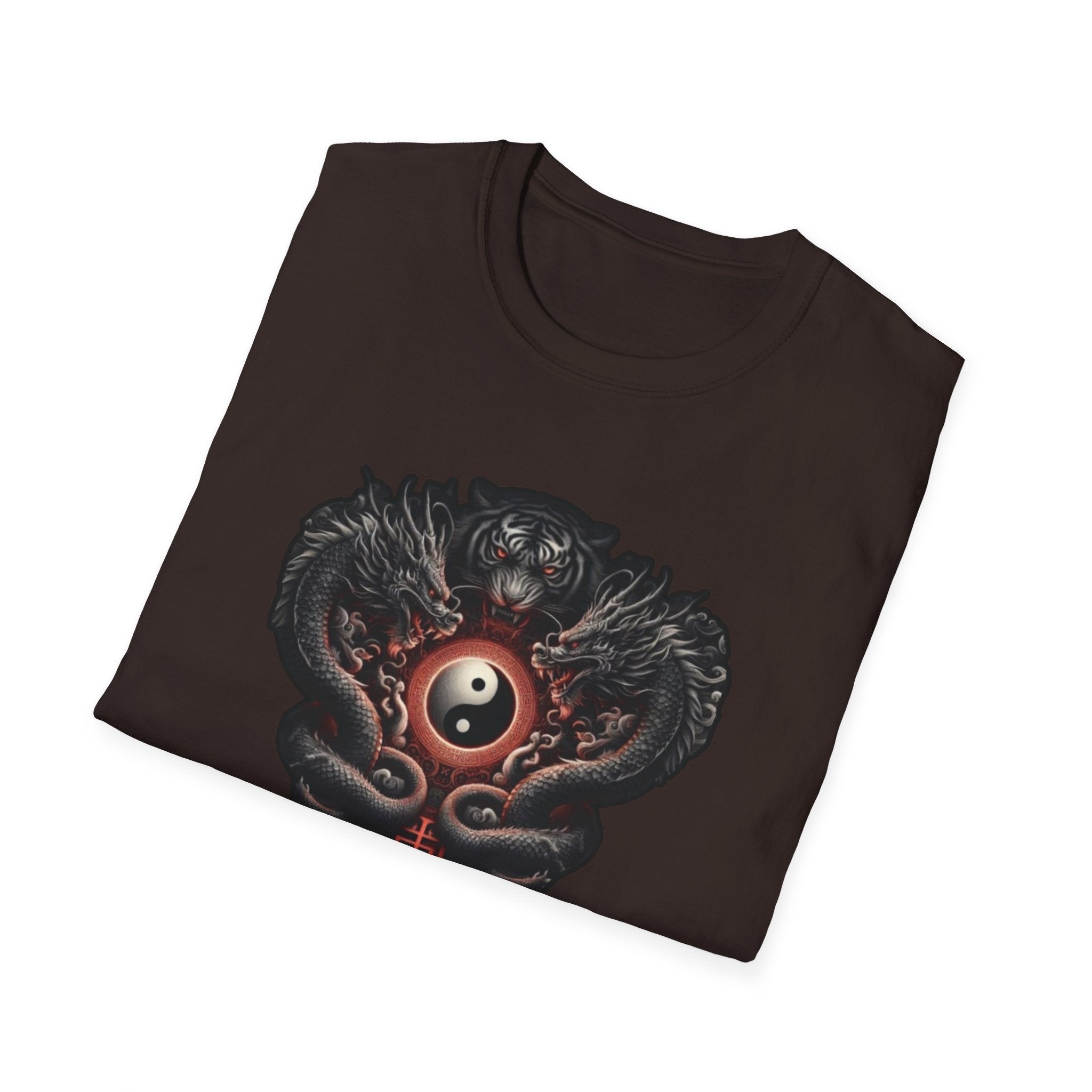 Dragon T-shirt Men Women Graphic Tee Clothing Apparel Chinese Dagon Symbol Gift