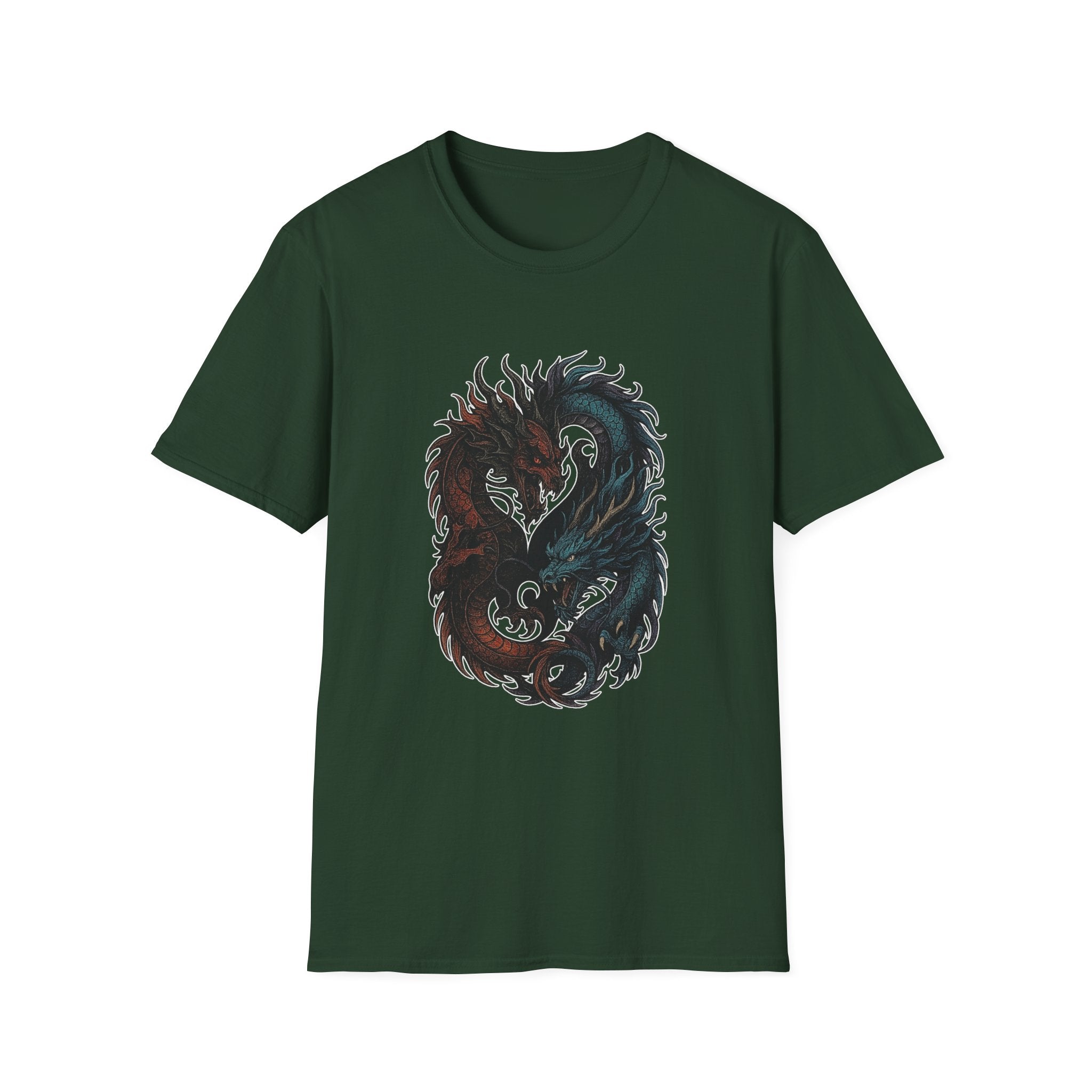 Dragon T-shirt Men Women Graphic Tee Clothing Apparel Chinese Dagon Symbol Gift