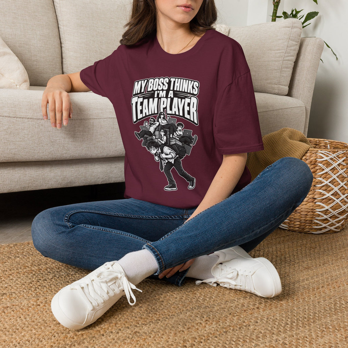 Funny Dark Humor Tshirt — Funny Office Tshirt Dark Humor Graphic Tee Unique Coworker Gift TEAM PLAYER Shirt