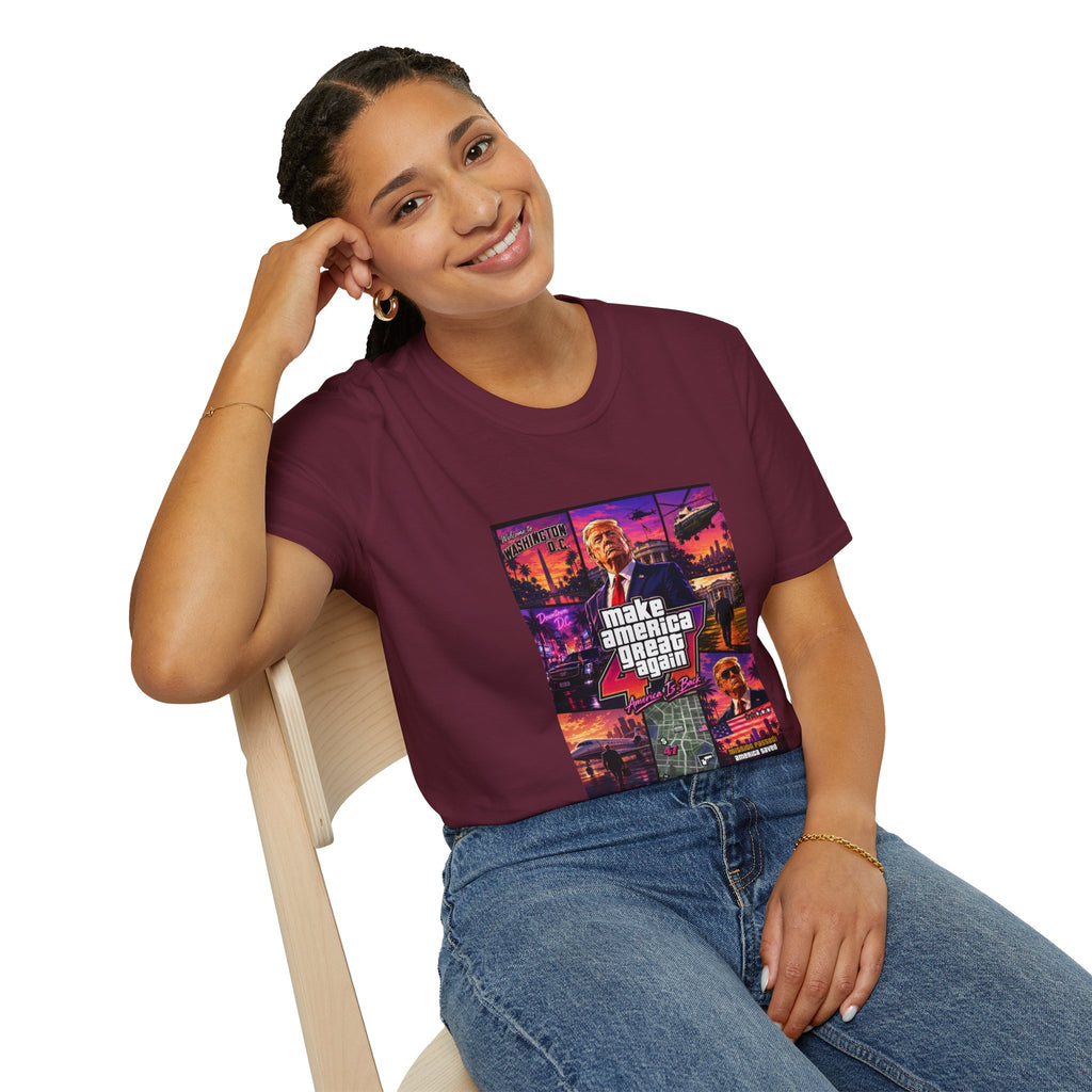Funny Trump Make America Great Again T-Shirt Patriotic Political Trump Artwork