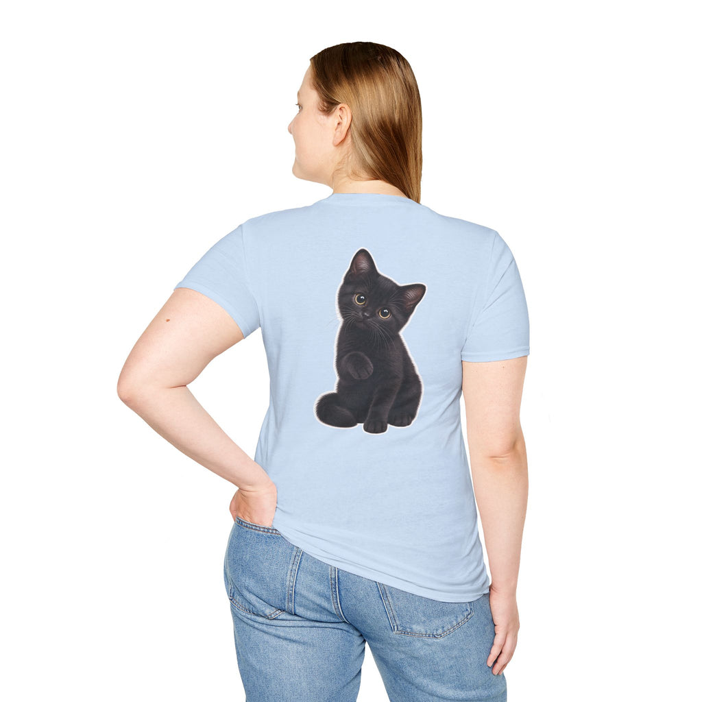 Black Cat Shirt Dark Humor Tee Cat Mom Tshirt Unique Gift Black Cat T shirt Funny Tshirt