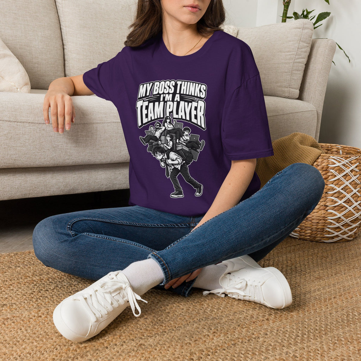 Funny Dark Humor Tshirt — Funny Office Tshirt Dark Humor Graphic Tee Unique Coworker Gift TEAM PLAYER Shirt