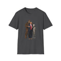 Funny Trump Bigfoot Alien UFO Weird Alien T-Shirt Unisex Softstyle T-Shirt Yeti