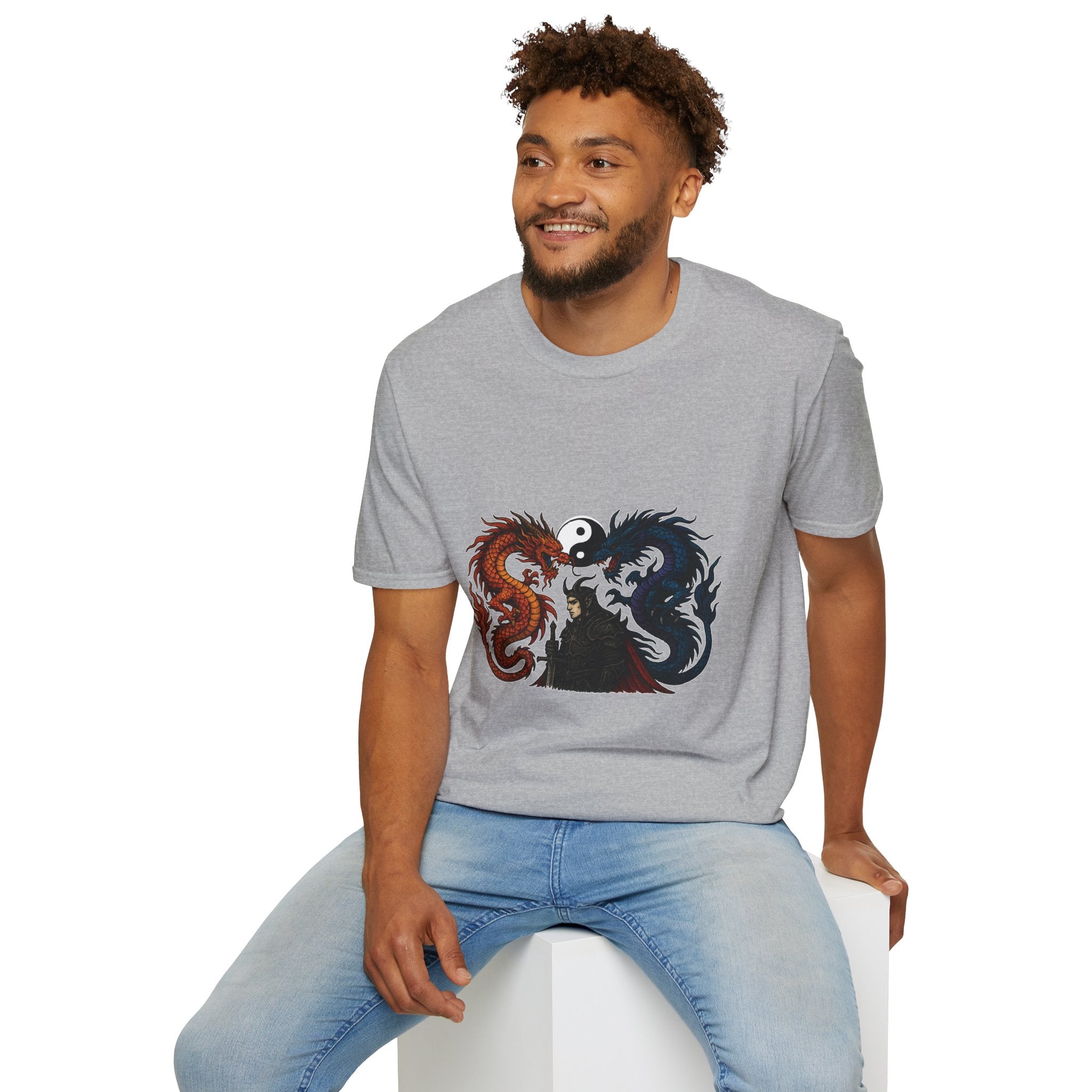 Dragon T-shirt Men Women Graphic Tee Clothing Apparel Chinese Dagon Symbol Gift
