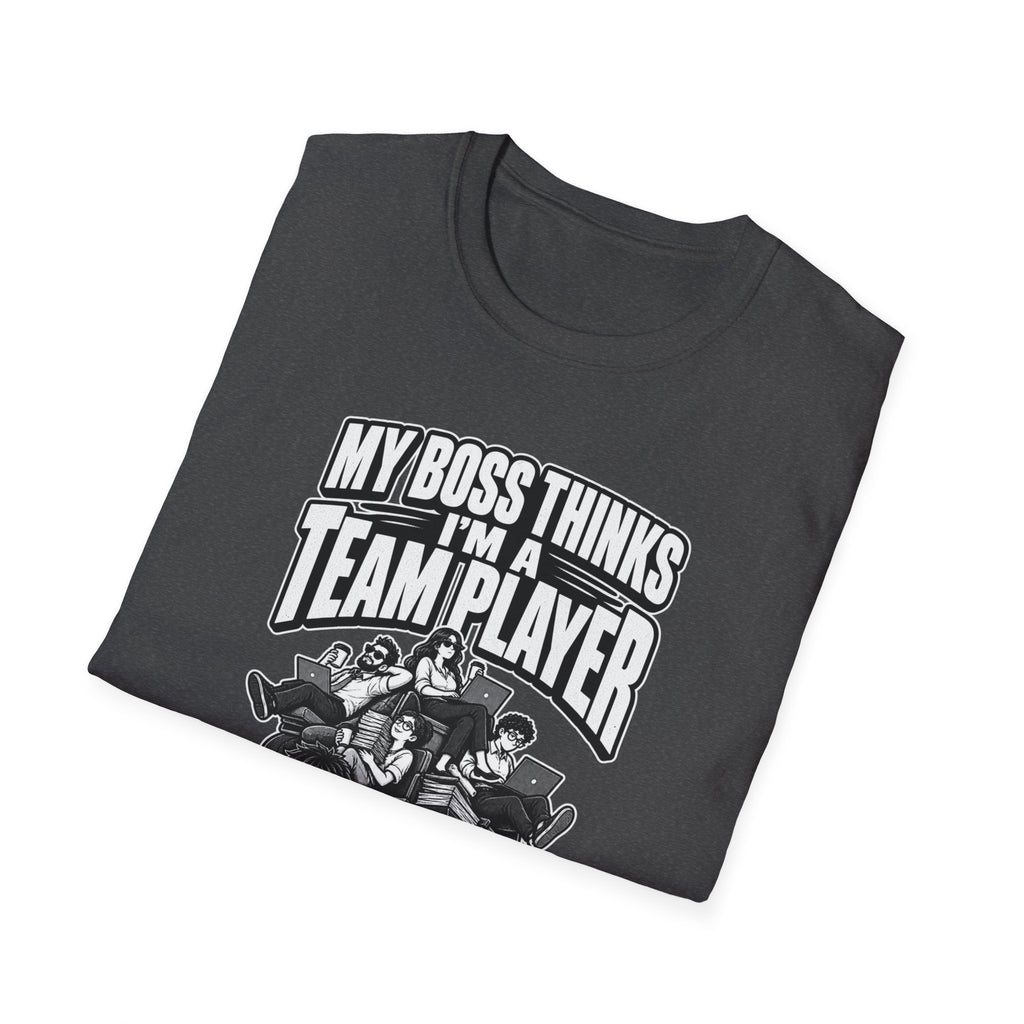 Funny Dark Humor Tshirt — Funny Office Tshirt Dark Humor Graphic Tee Unique Coworker Gift TEAM PLAYER Shirt