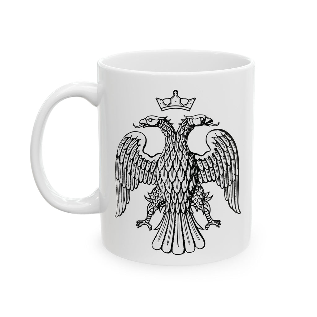 Byzantine Empire Symbol Mug Coffee Cup Double Headed Eagle Gift History Lovers 11oz Tea Mug