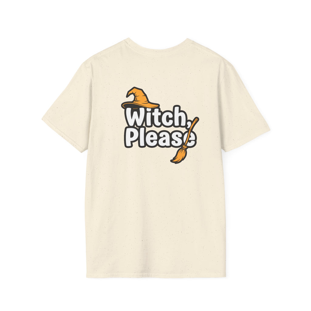 Dark Humor Halloween Shirt Witch Please Funny Sarcastic Witchy Unisex Softstyle Tee Adult Halloween Gift