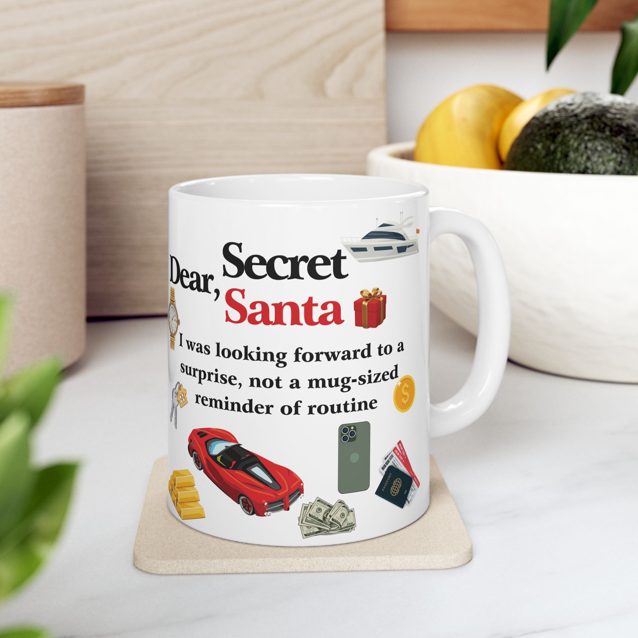 Secret Santa Gift Mug Office Christmas Mugs Funny Gift I Got This Xmas Cup 2027
