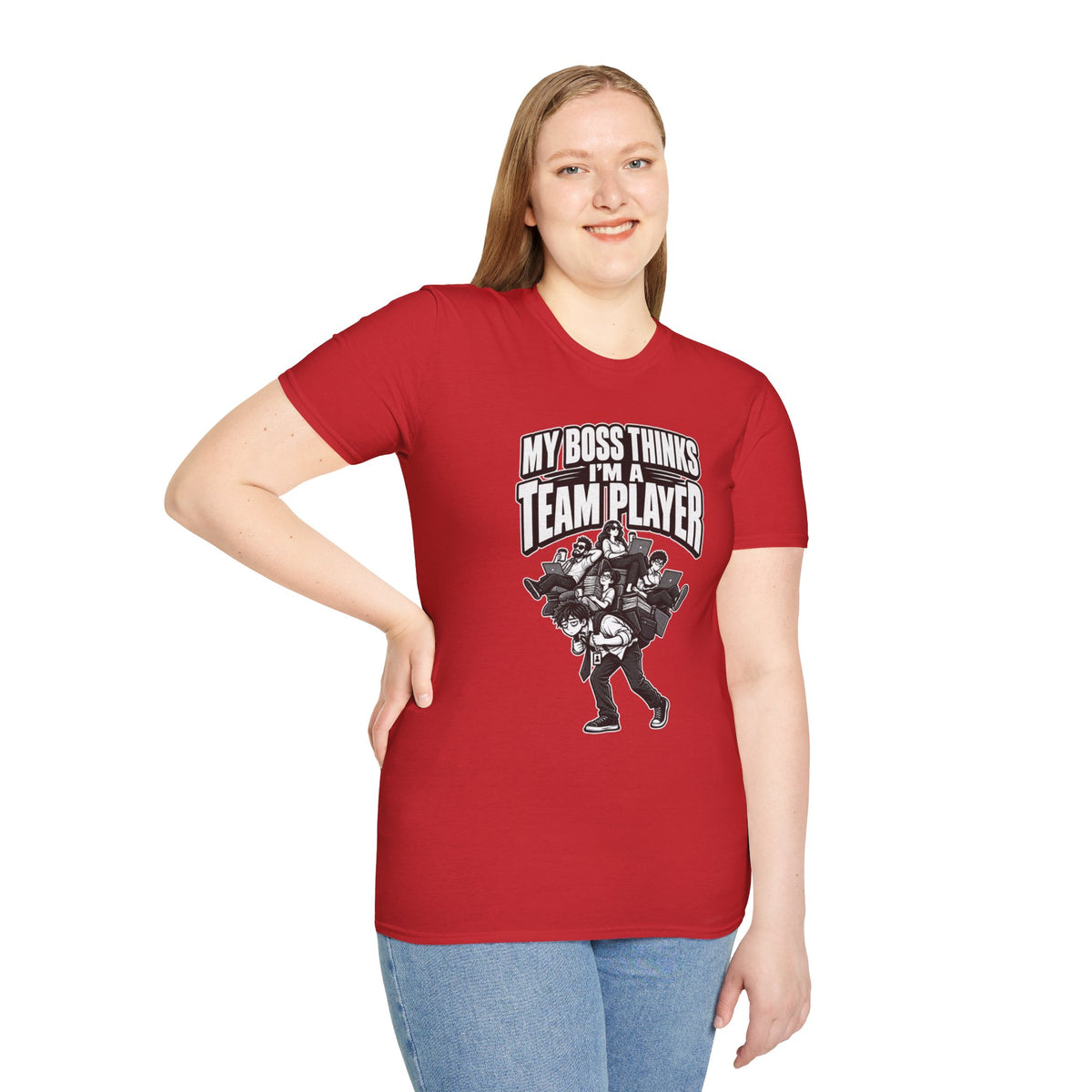 Funny Dark Humor Tshirt — Funny Office Tshirt Dark Humor Graphic Tee Unique Coworker Gift TEAM PLAYER Shirt