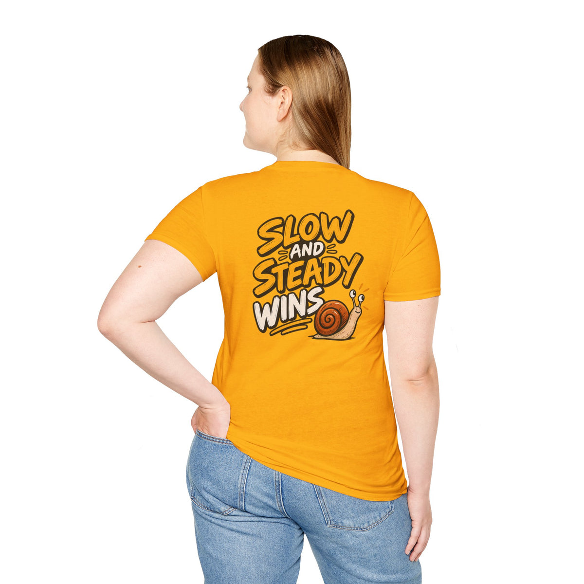 Funny Dark Humor Shirt Slow and Steady wins Funny Office Tee Unique Gift