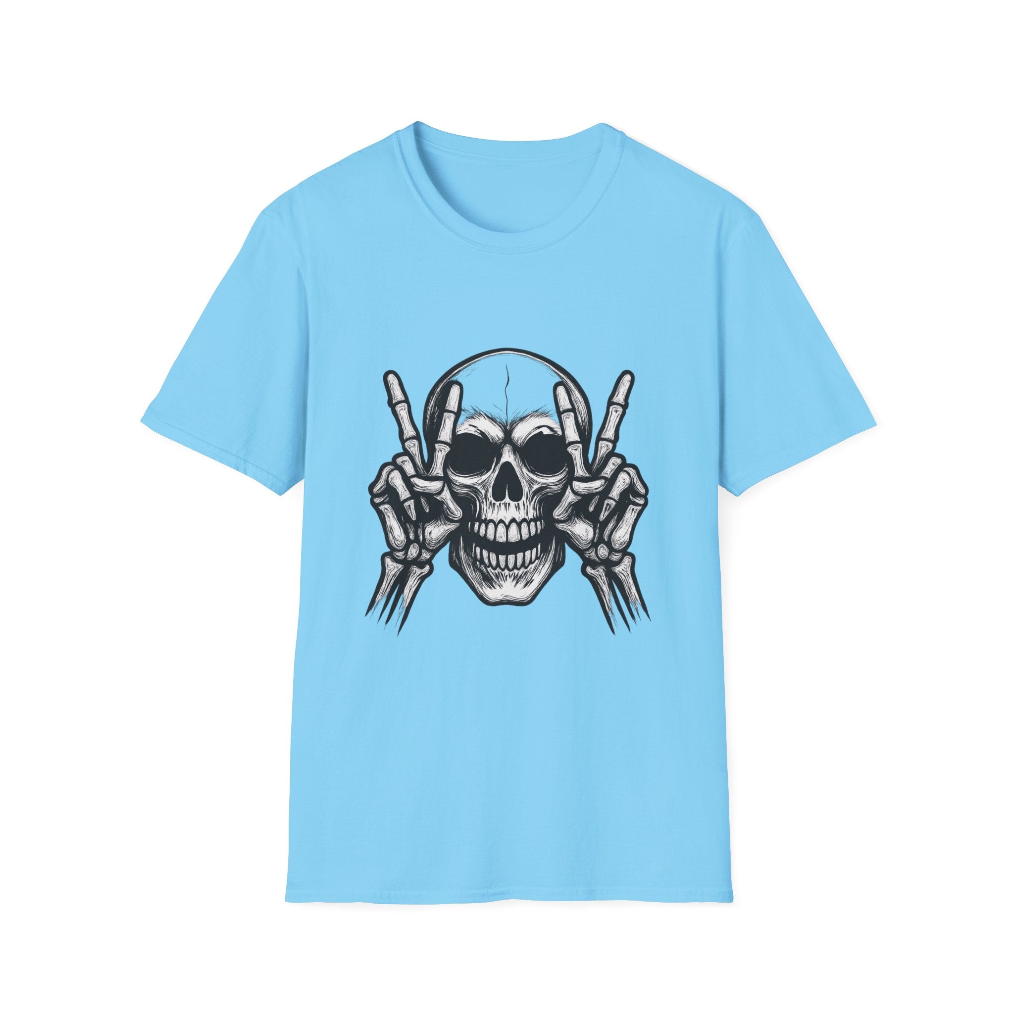 Mens Skull T-shirt Graphic Tees Skeleton Apparel Clothing Skulls Accessories Best Gift