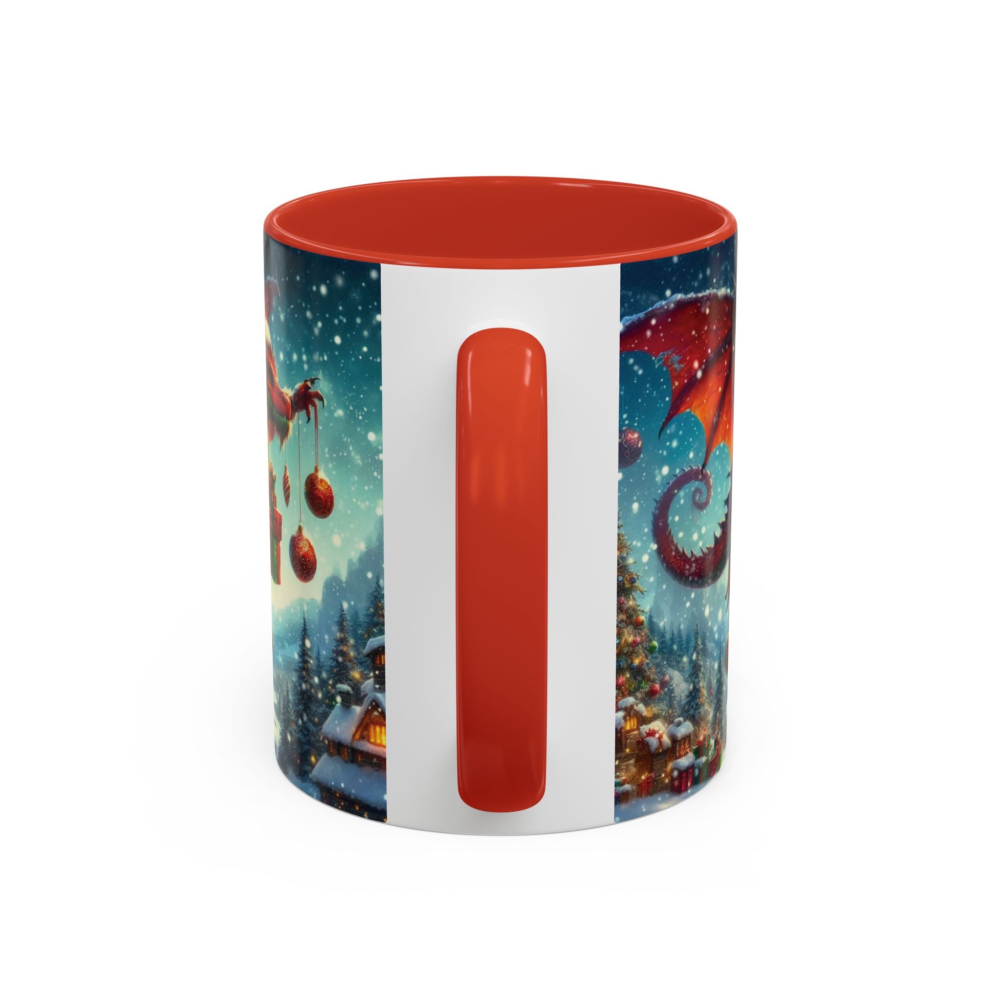 Christmas Mug Dragon Mug Santa Funny Coffee Tea Ceramic Cup New Year 2027 Gift