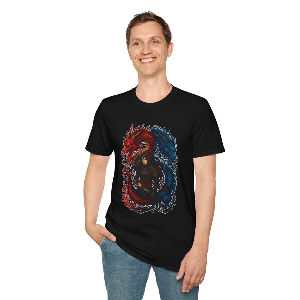 Dragon T-shirt Men Women Graphic Tee Clothing Apparel Chinese Dagon Symbol Gift