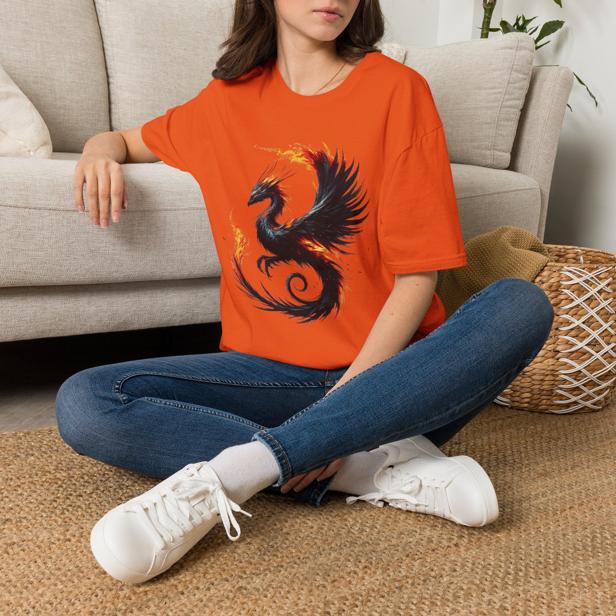 Dragon T-shirt Mens Graphic Tee Clothing Apparel Chinese Symbol Unisex Softstyle Unique Tshirt Best Gift