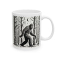 Funny Bigfoot Sasquatch Yeti Ceramic Mug Unique Gift Tea Coffee Cup Art 11oz New