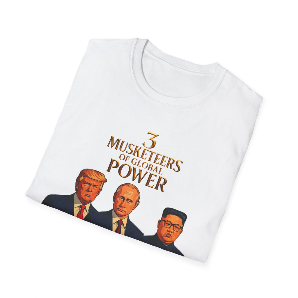Funny Donald Trump Kim Putin T-Shirt Unique Unisex Softstyle Gift Men Woman Tee