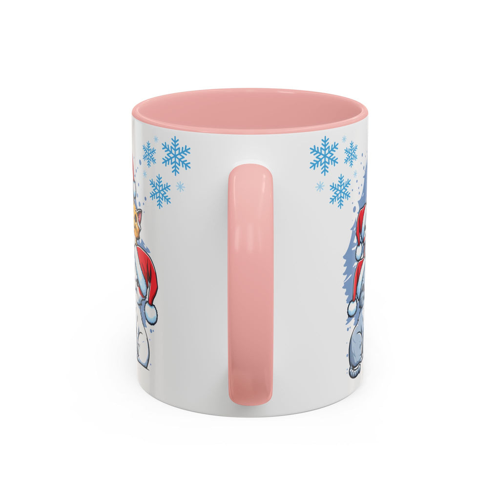 Christmas Ceramic Mug Cat Best Gift Holiday Festive Cup Christmas Gift Cute Kids