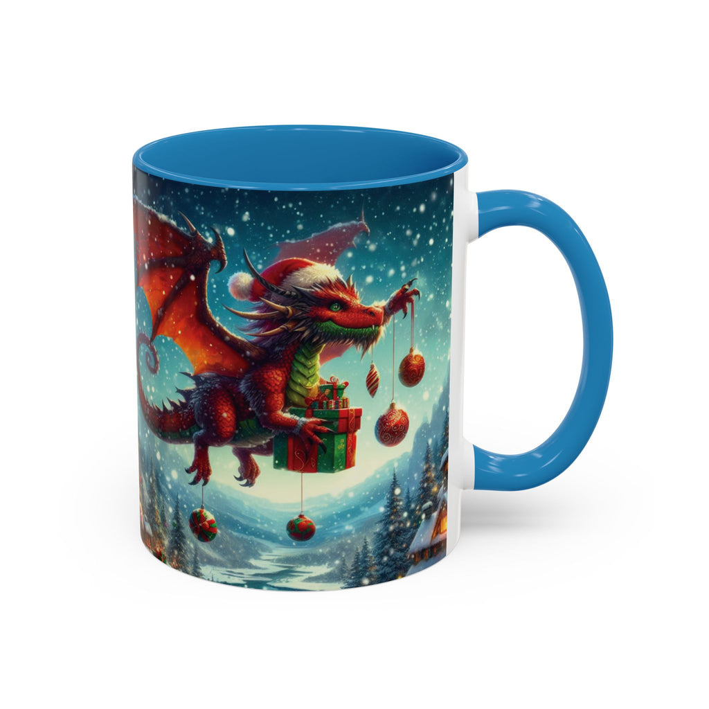 Christmas Mug Dragon Mug Santa Funny Coffee Tea Ceramic Cup New Year 2027 Gift