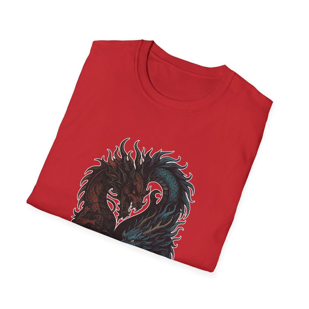 Dragon T-shirt Men Women Graphic Tee Clothing Apparel Chinese Dagon Symbol Gift