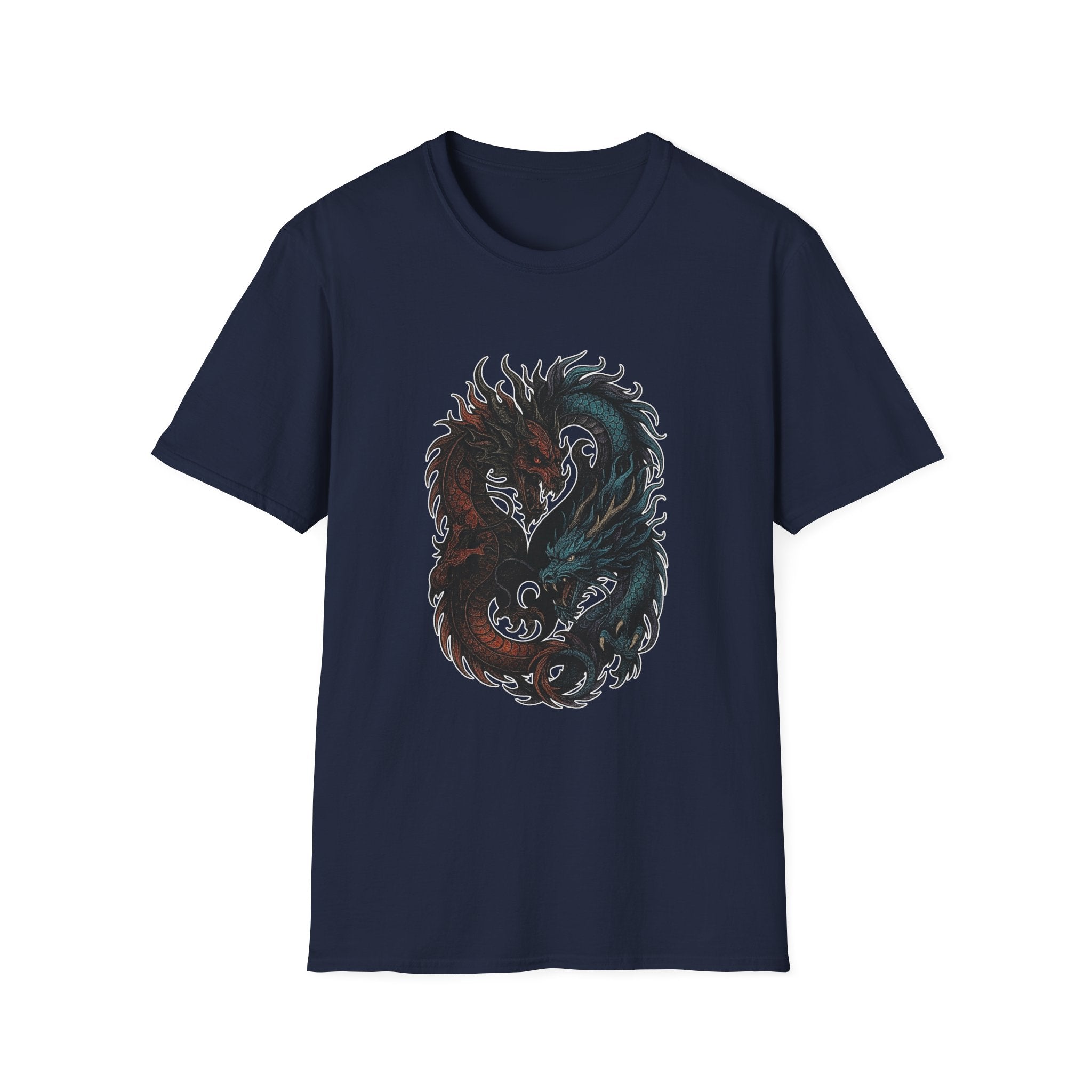Dragon T-shirt Men Women Graphic Tee Clothing Apparel Chinese Dagon Symbol Gift