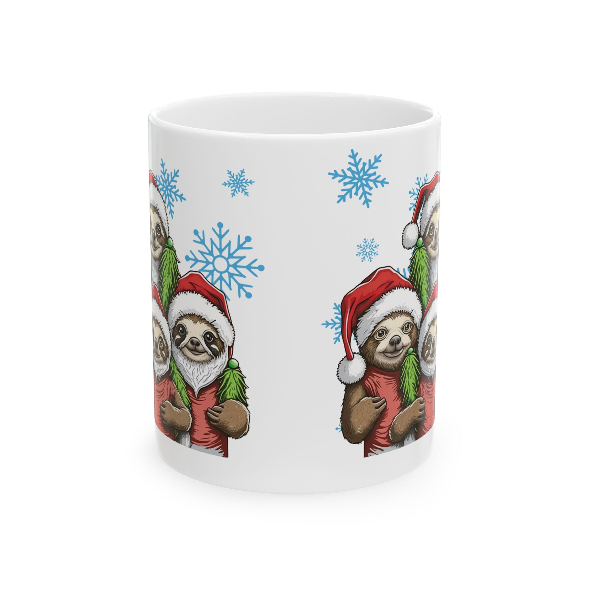 Christmas Mug Sloth Mug Best Unique Holiday Coffee Cup Funny Christmas Gift Cute