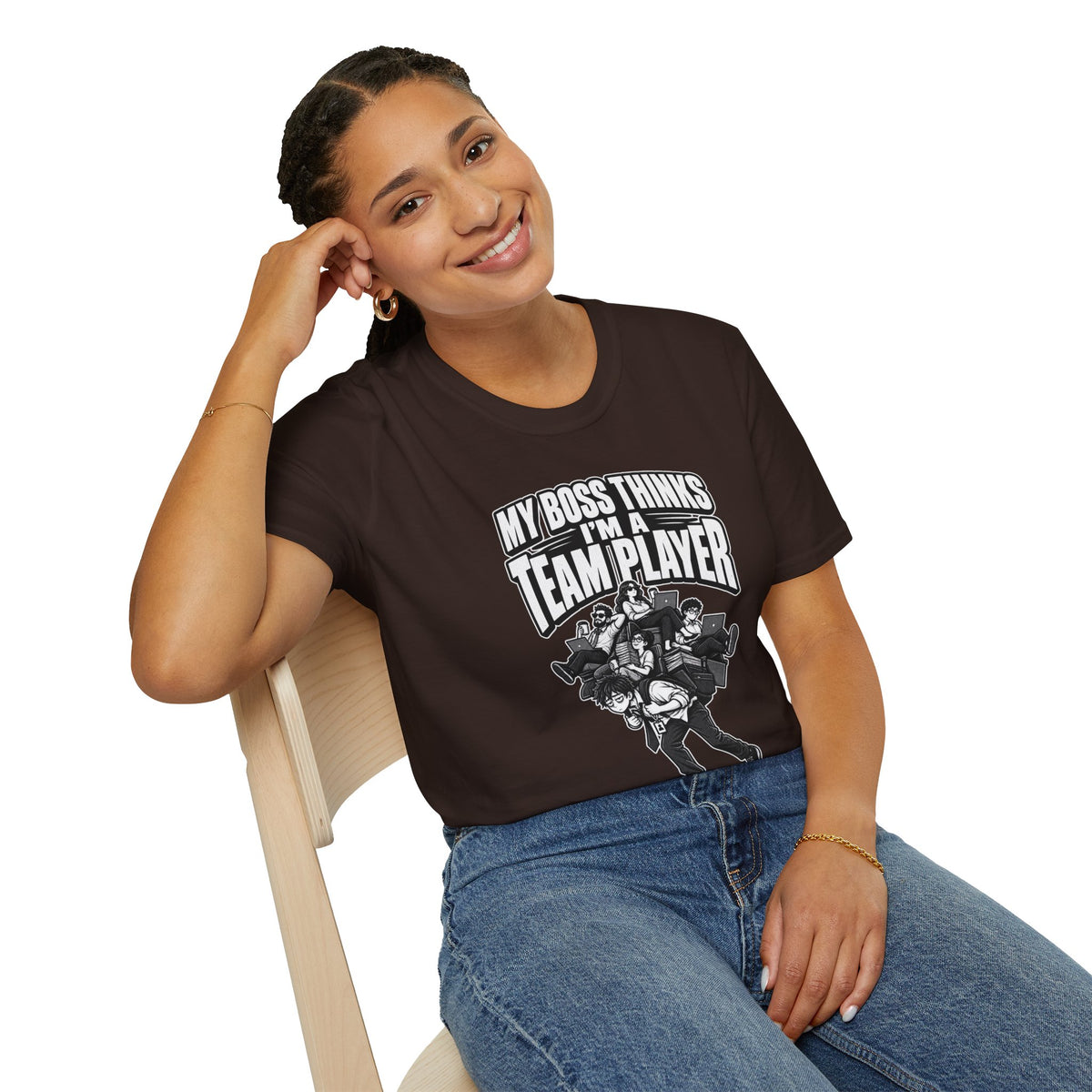 Funny Dark Humor Tshirt — Funny Office Tshirt Dark Humor Graphic Tee Unique Coworker Gift TEAM PLAYER Shirt