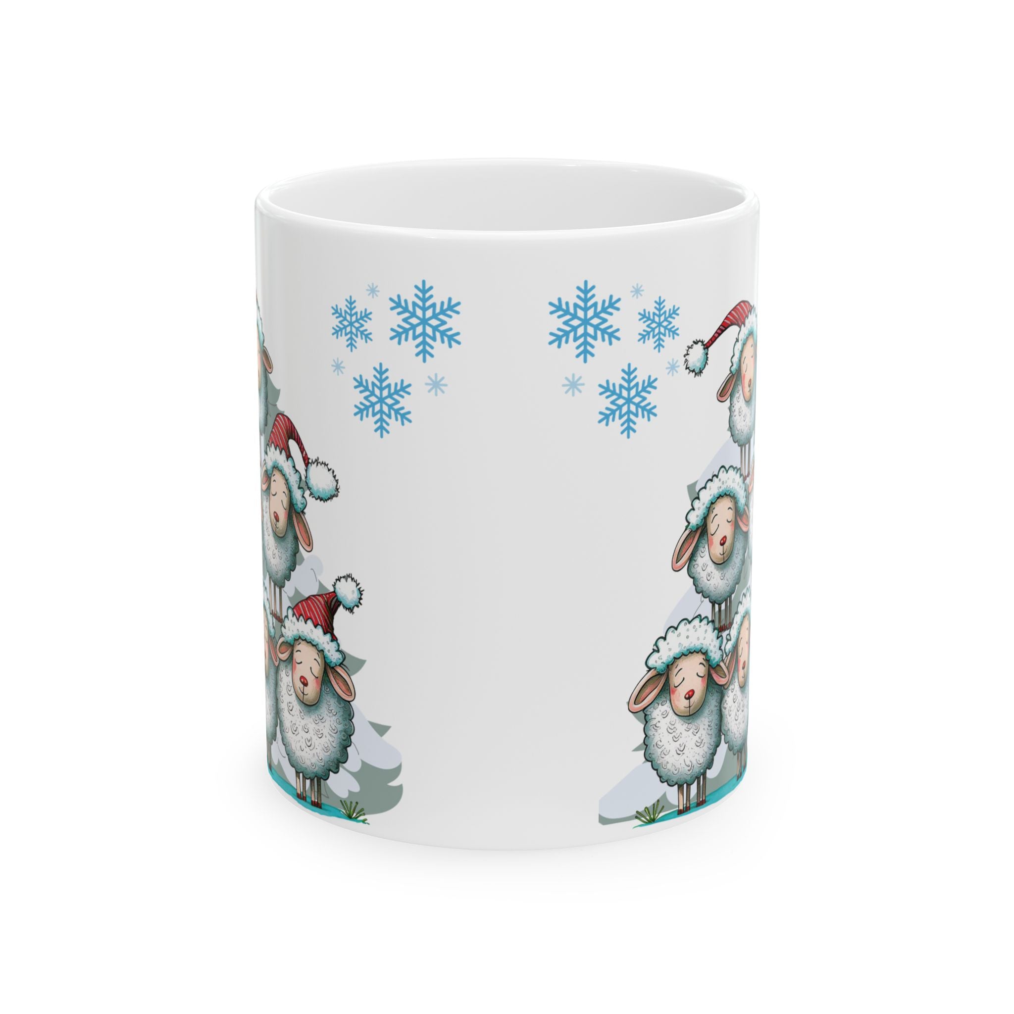 Christmas Mug Sheep Best Gift Holiday Festive Cup Coffee Christmas Gift Cute Mug